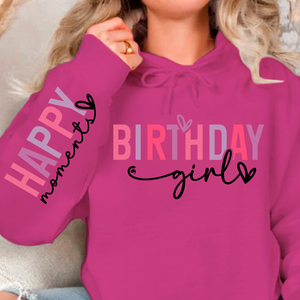 Hoodie Unisex Birthday girl