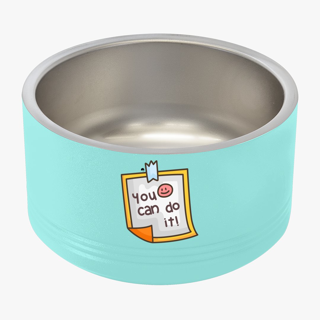 Pet Bowl You Can Do It