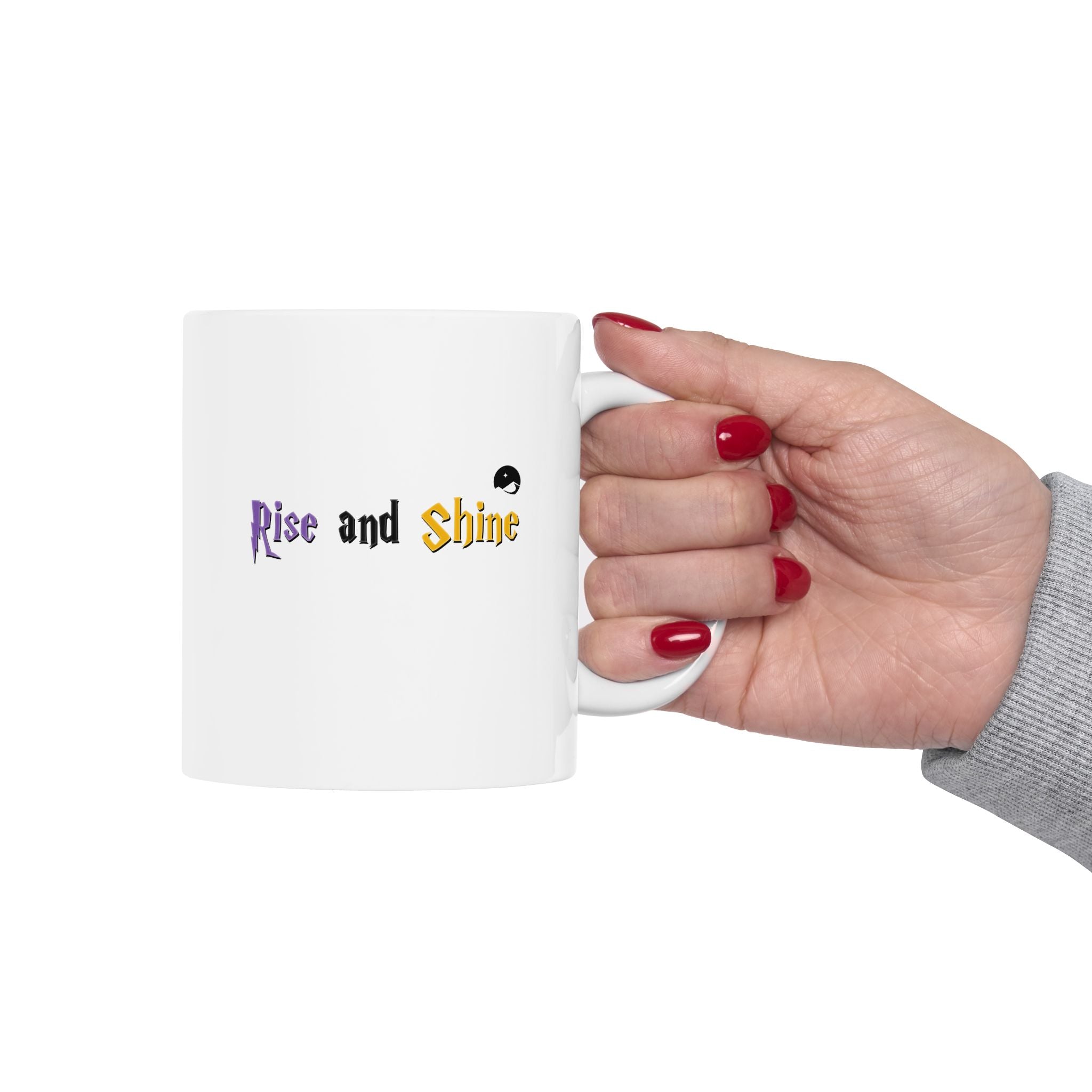 Rise And Shine Ceramic Mug, (11oz, 15oz)