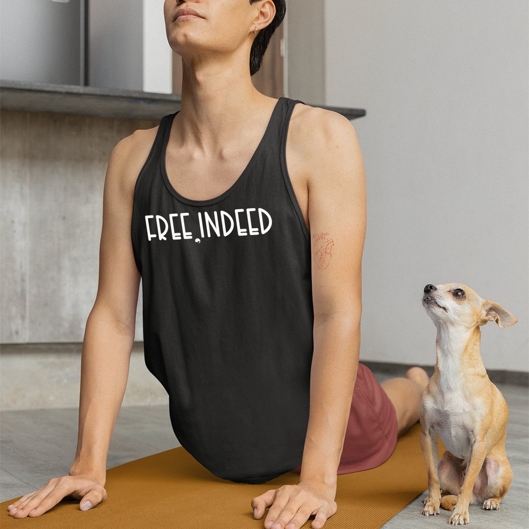 Unisex Jersey Tank Free Indeed