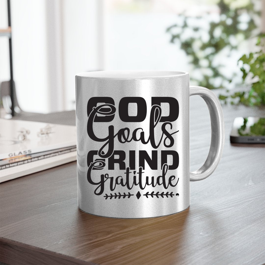 Mug God Goals Grind Gratitude