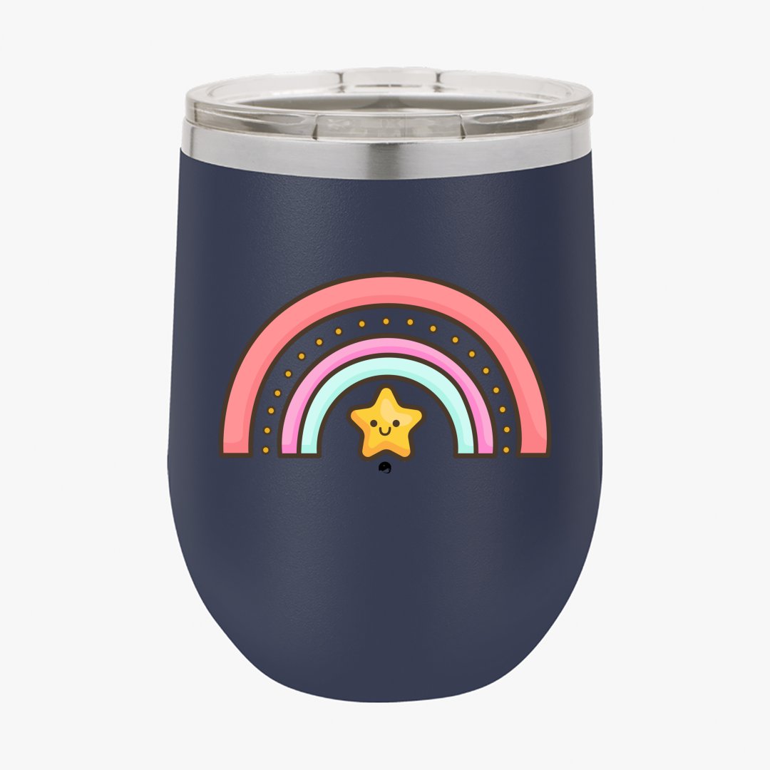 Wine Tumbler Be Happy