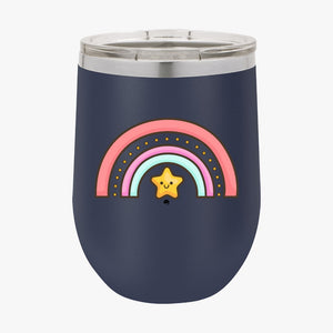 Wine Tumbler Be Happy