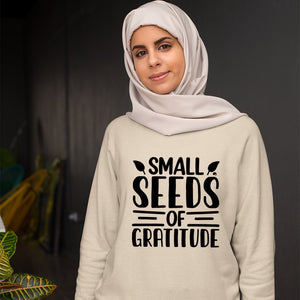 Sweatshirt Unisex Small Seeds Of Gratitude