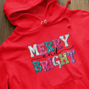 Hoodie Unisex Merry & Bright