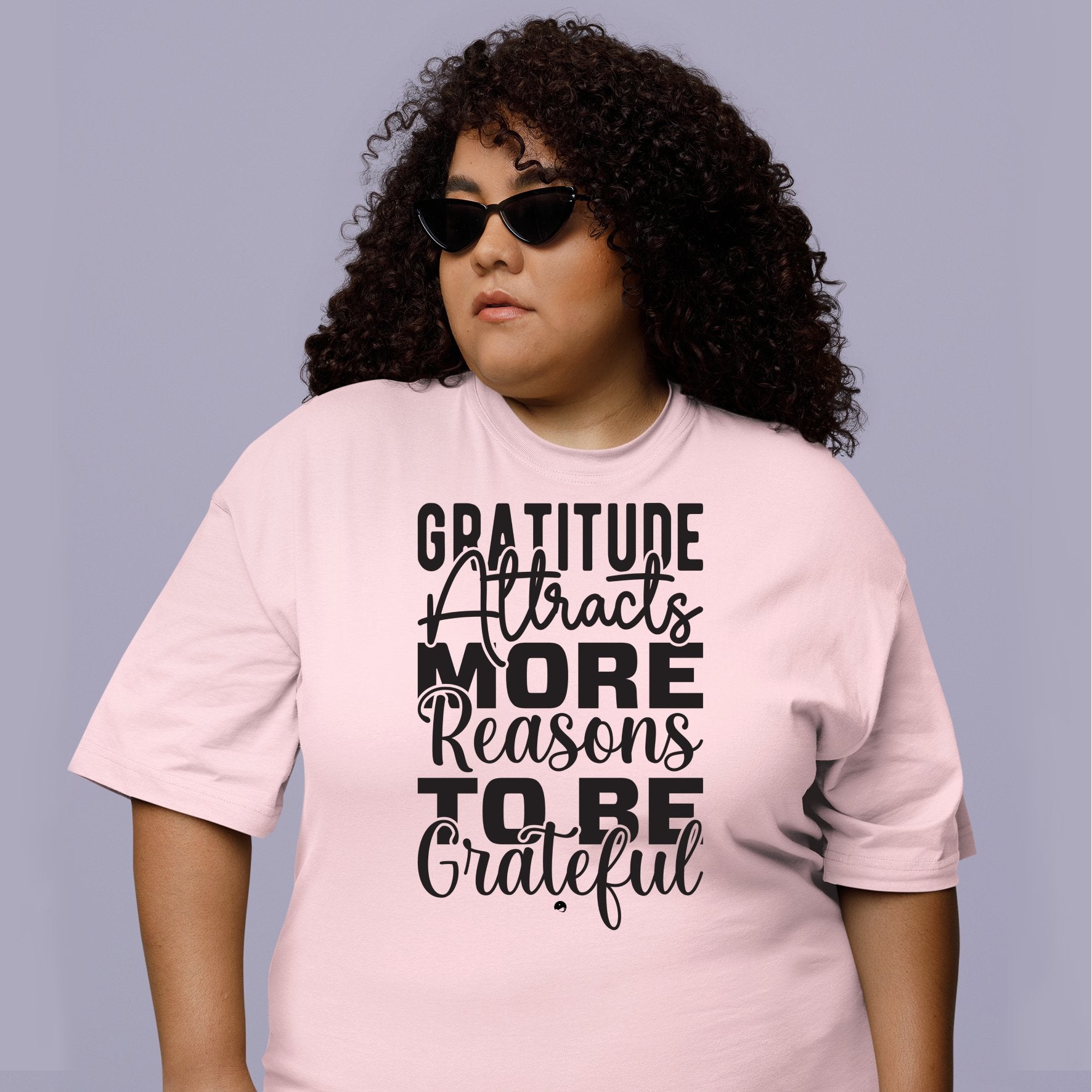 T-shirt Gratitude Attracts More Reasons To Be Grateful