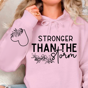 Hoodie Unisex Stronger Than The Storm