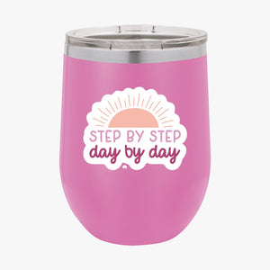 Wine Tumbler Step By Step Day By Day