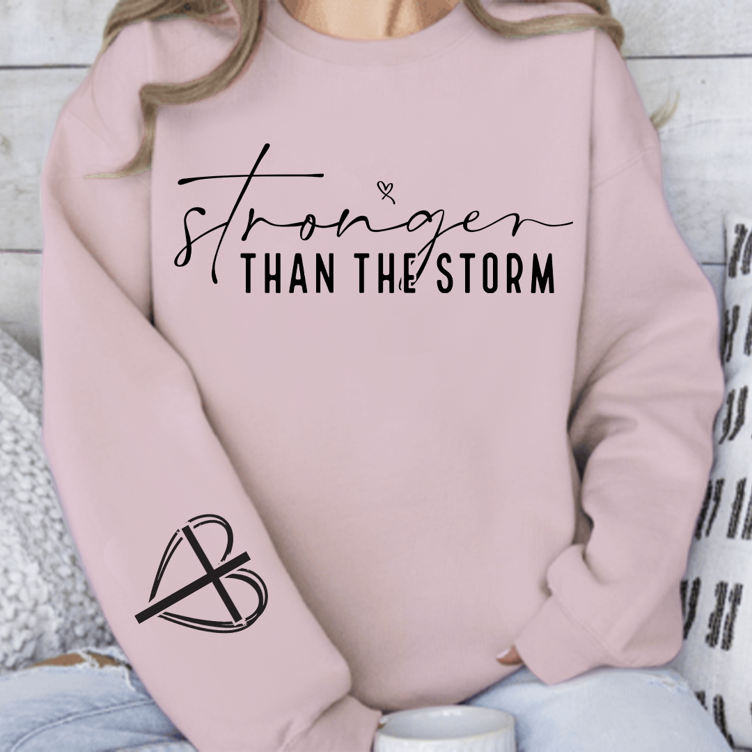 Sweatshirt Unisex Stronger Than The Storm