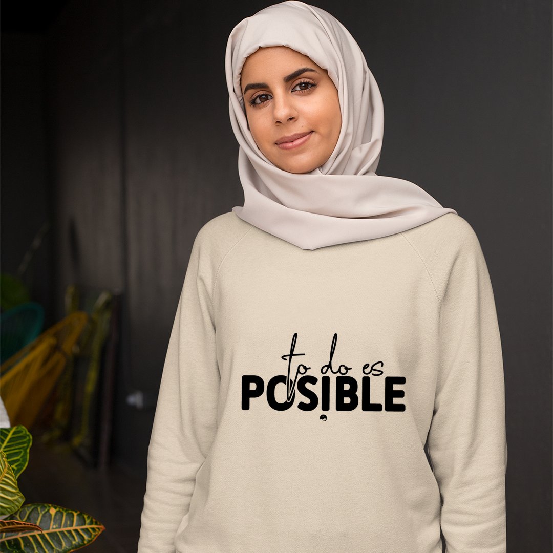 Sweatshirt Unisex To Do Es Posible