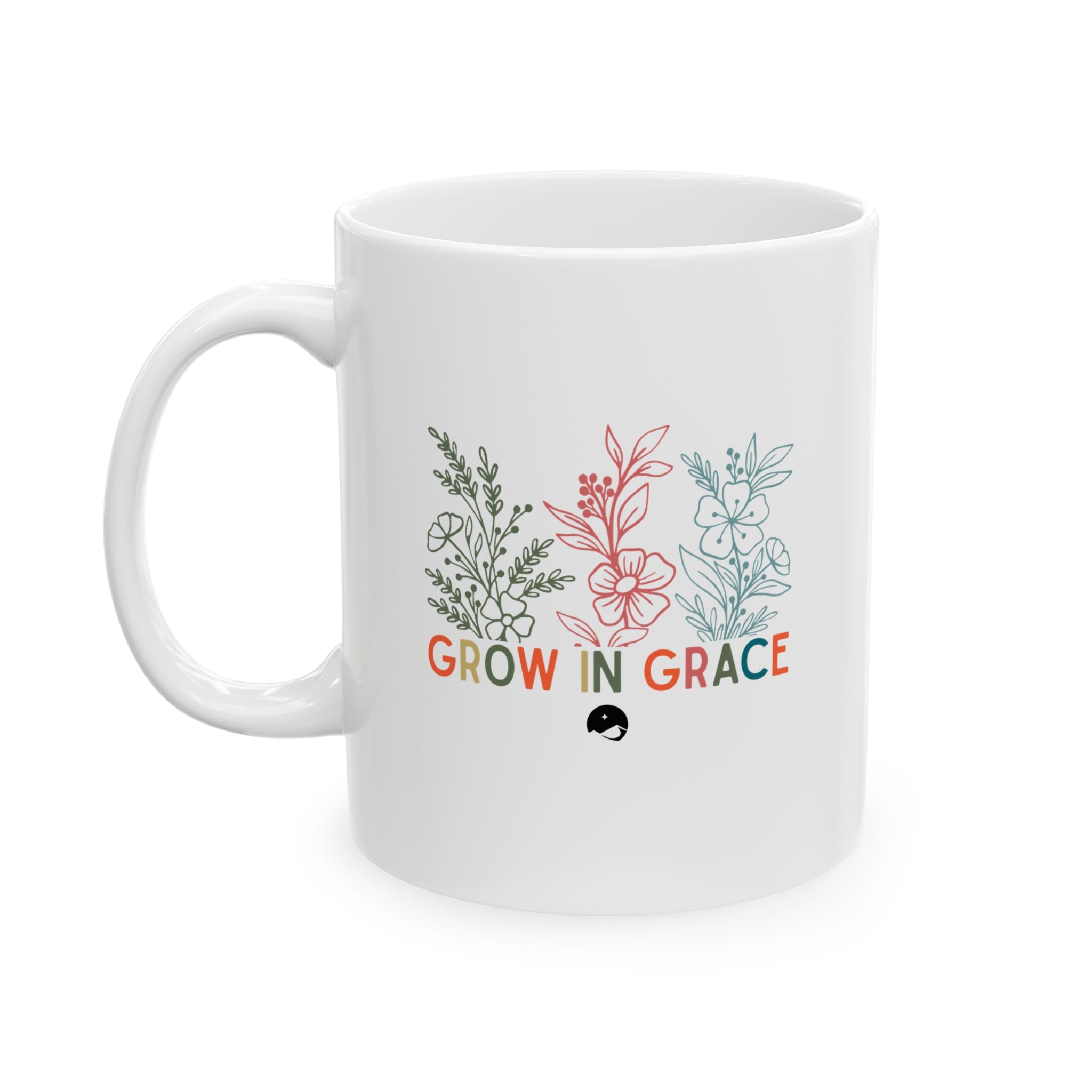 Grow In Grace Ceramic Mug, (11oz, 15oz)