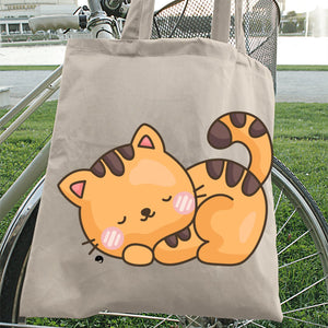 Tote Bag Cute Cat