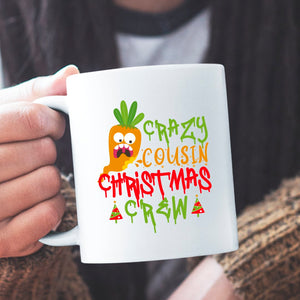 Mug Crazy Cousin Christmas Crew