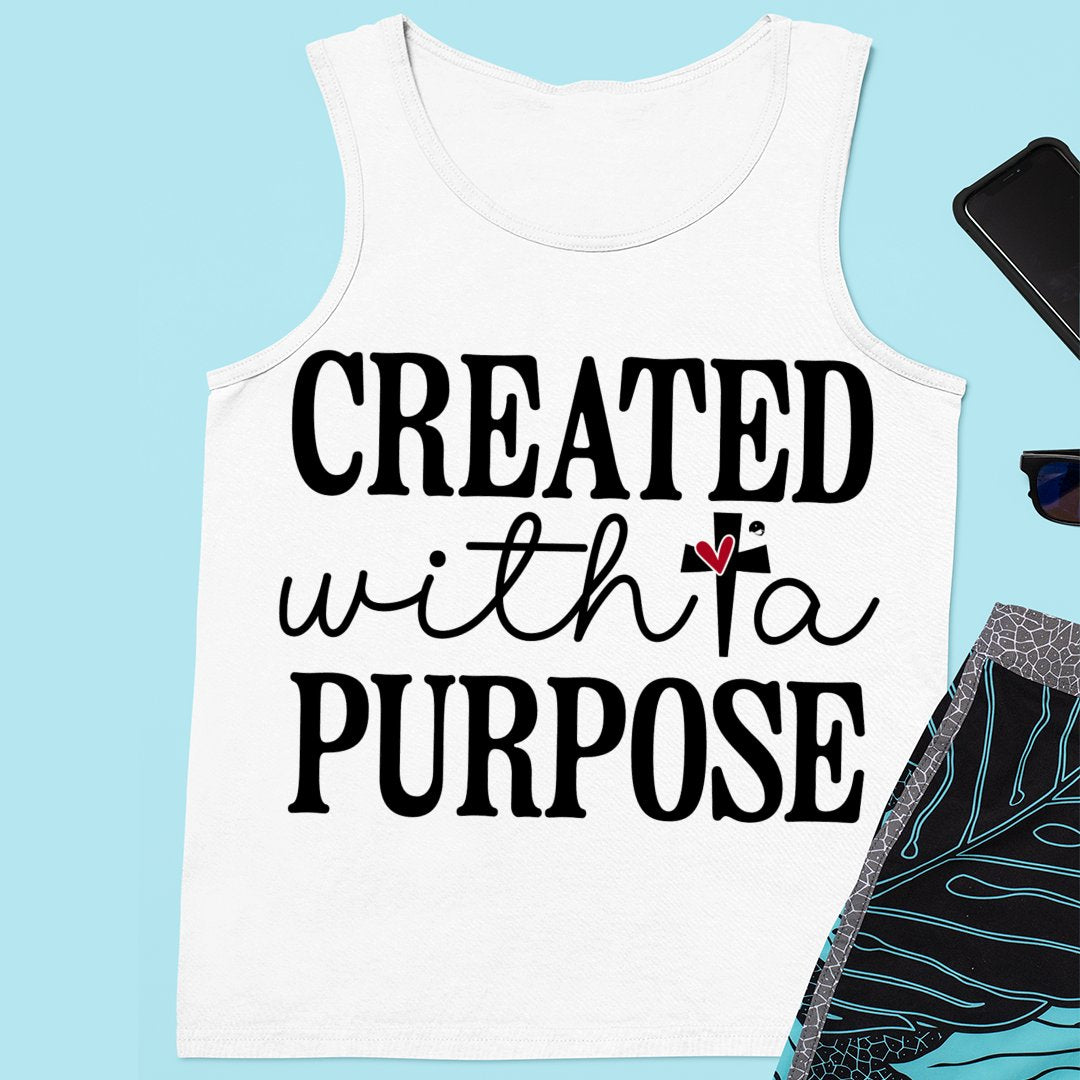 Unisex Jersey Tank Created With A Purpose