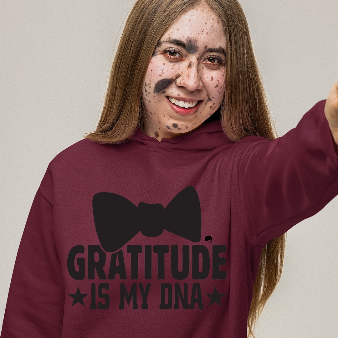 Hoodie Unisex Gratitude Is My DNA