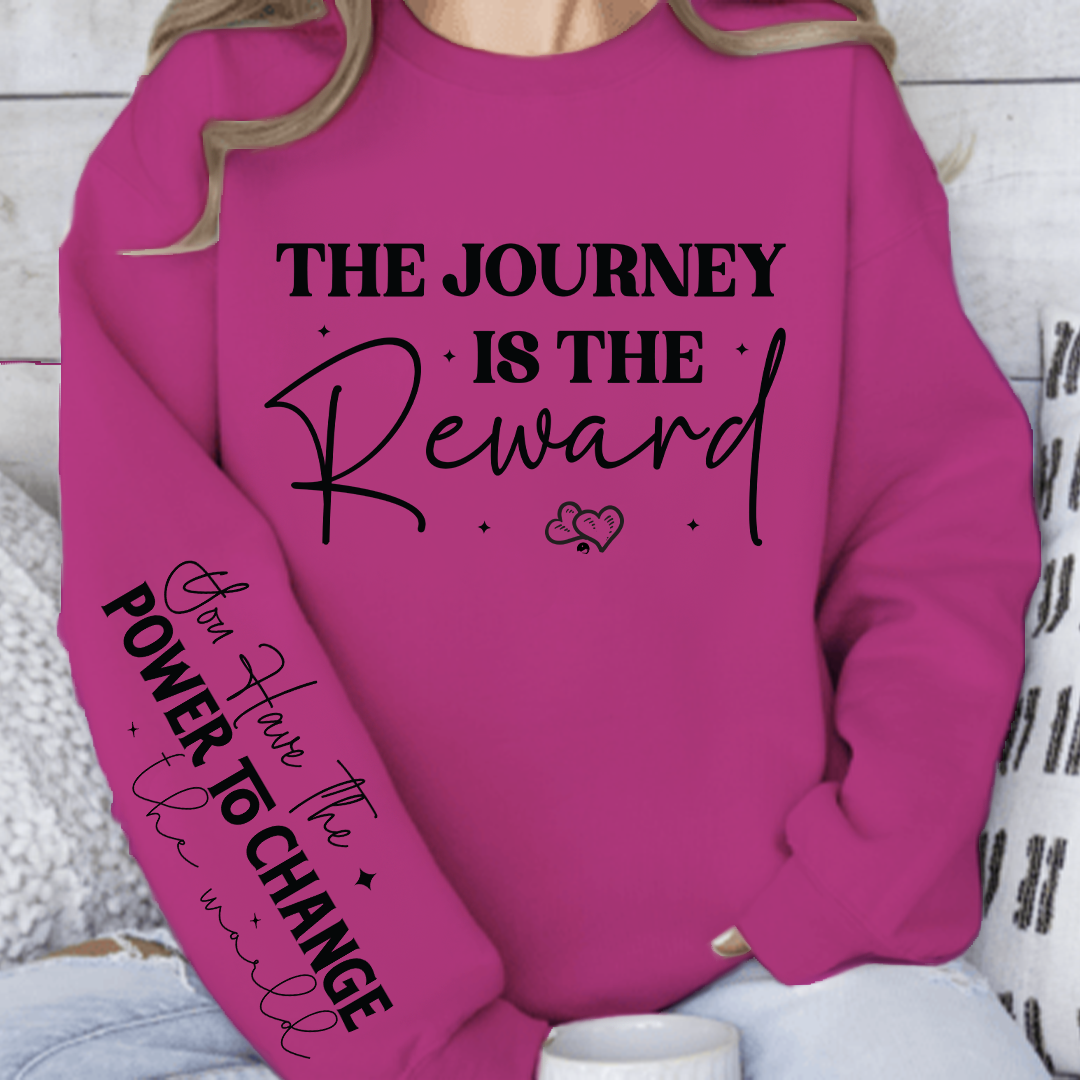 Sweatshirt Unisex The journey is the reward