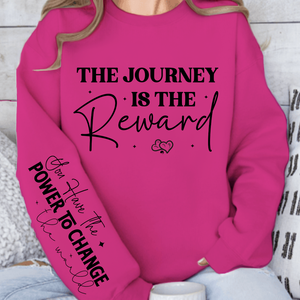 Sweatshirt Unisex The journey is the reward