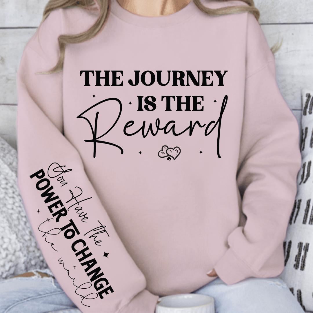 Sweatshirt Unisex The journey is the reward