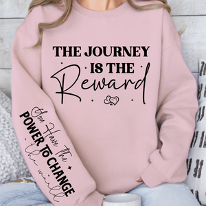 Sweatshirt Unisex The journey is the reward