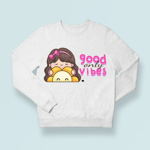 Sweatshirt Unisex Only Good Vibes