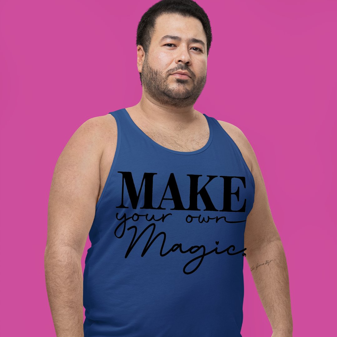 Unisex Jersey Tank Make Your Own Magic