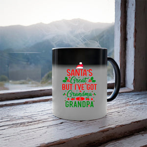 Mug Santa's Great, But I've Got Grandma & Grandpa