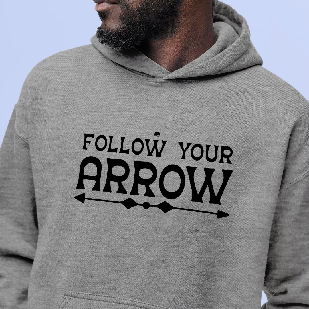 Hoodie Unisex Follow Your Arrow