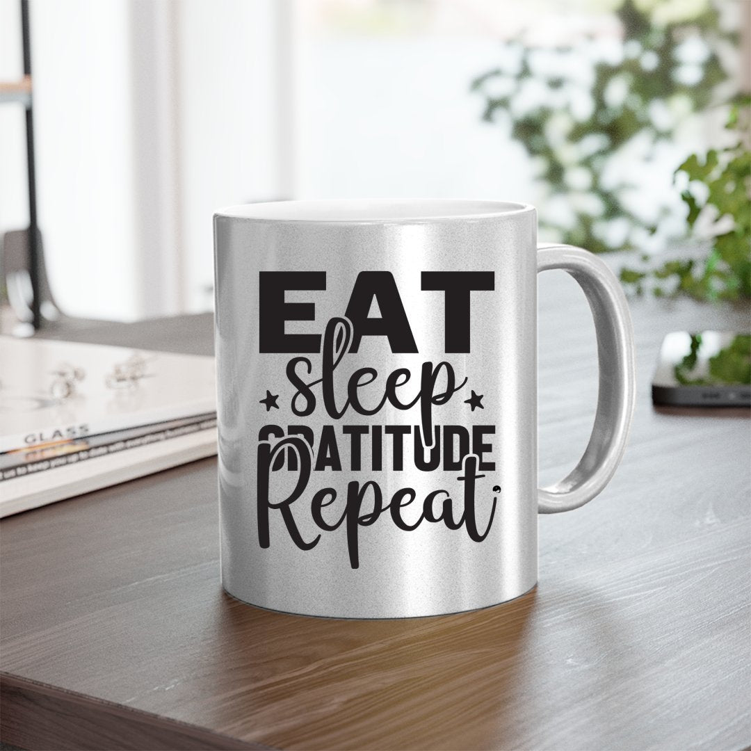 Mug Eat Sleep Gratitude Repeat