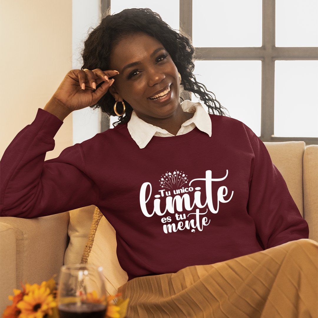 Sweatshirt Unisex Tu Unico Limite Es Tu Mente