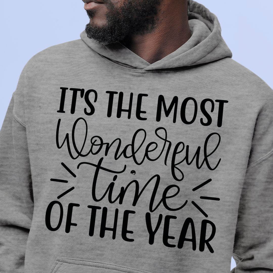 Hoodie Unisex It's The Most Wonderful Time Of The Year