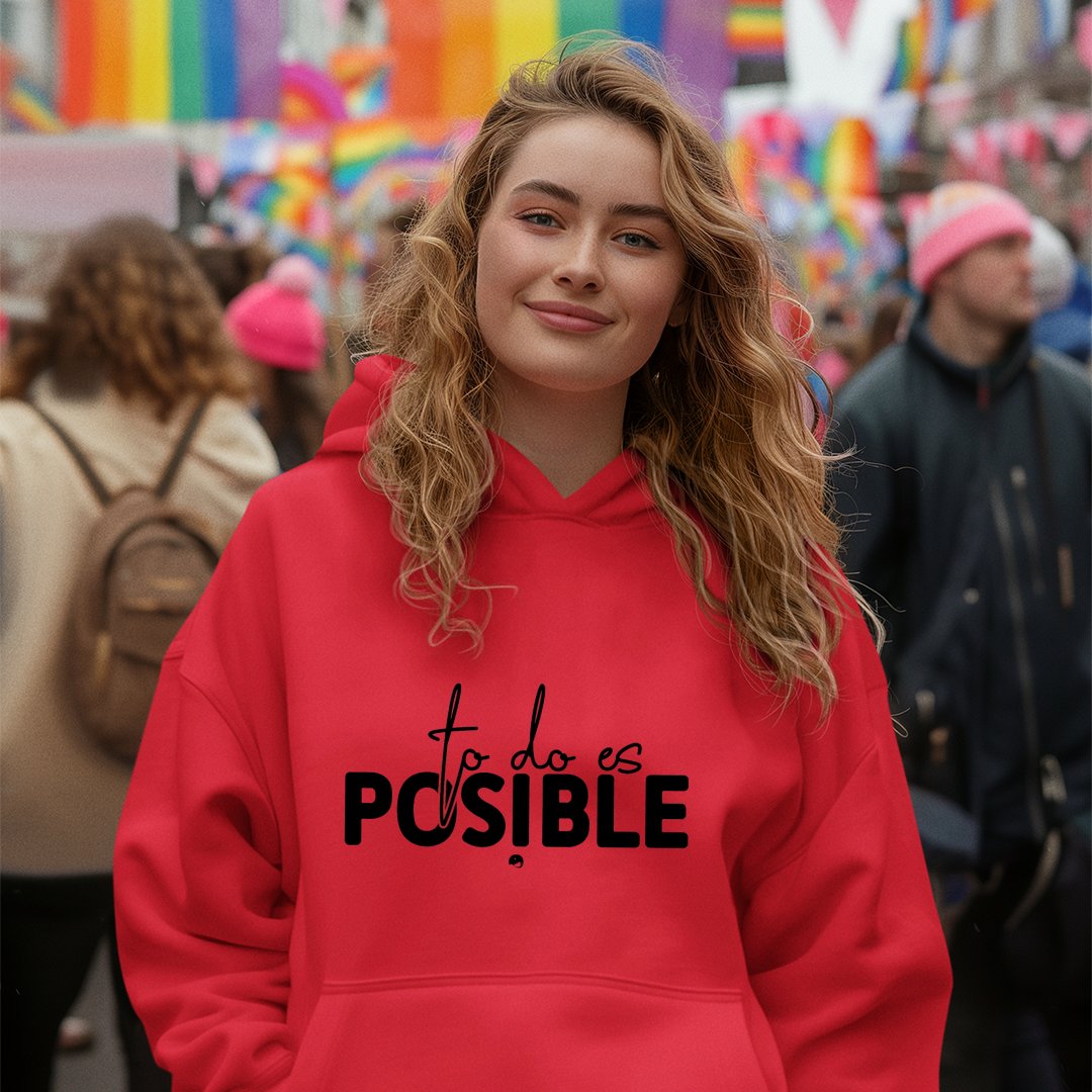 Hoodie Unisex To Do Es Posible