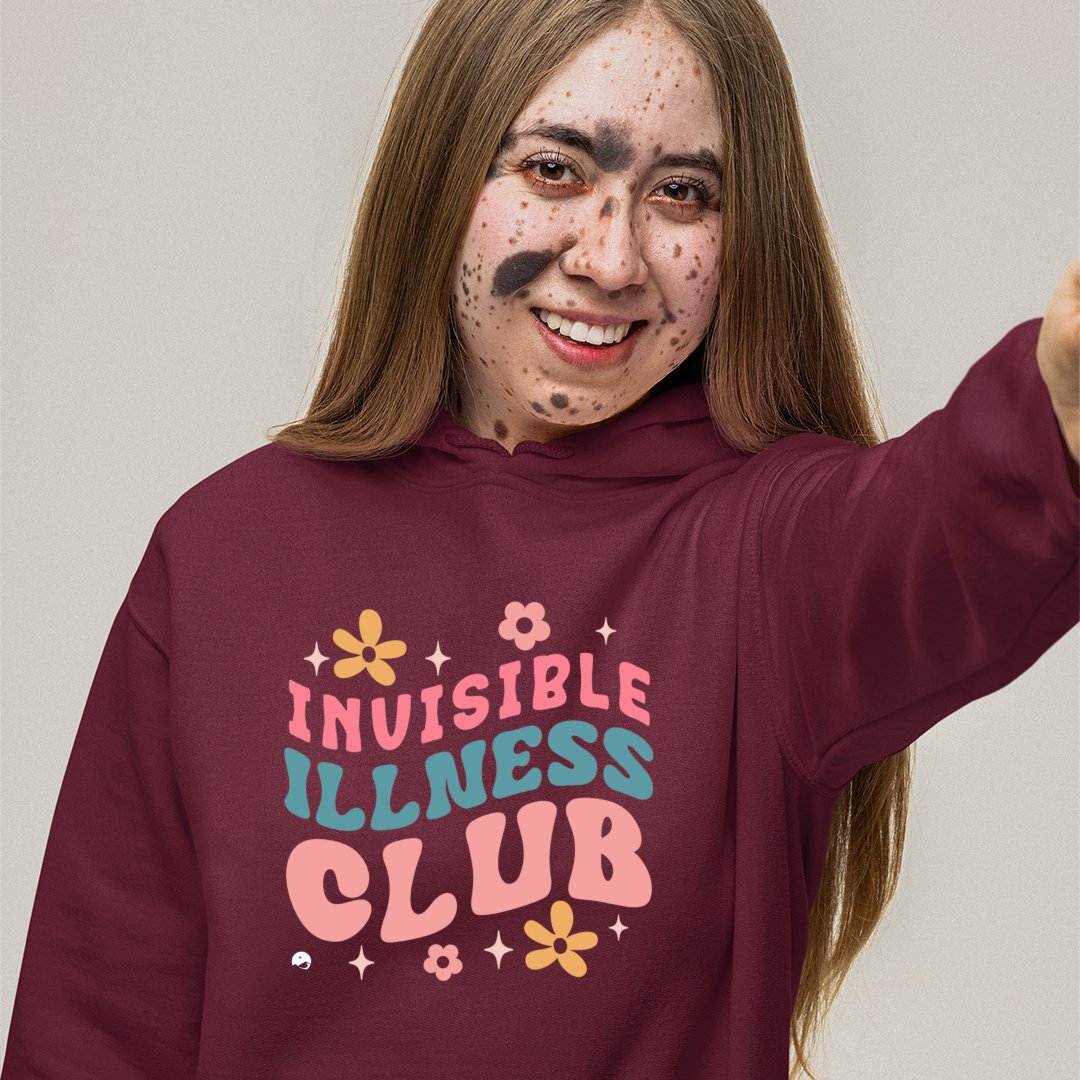 Hoodie Unisex Invisible Illness Club