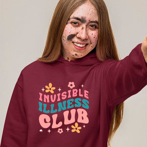 Hoodie Unisex Invisible Illness Club