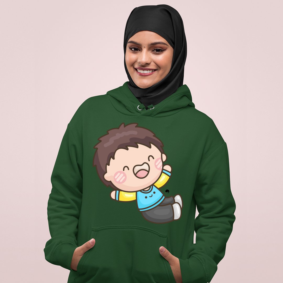 Hoodie Unisex Laughing