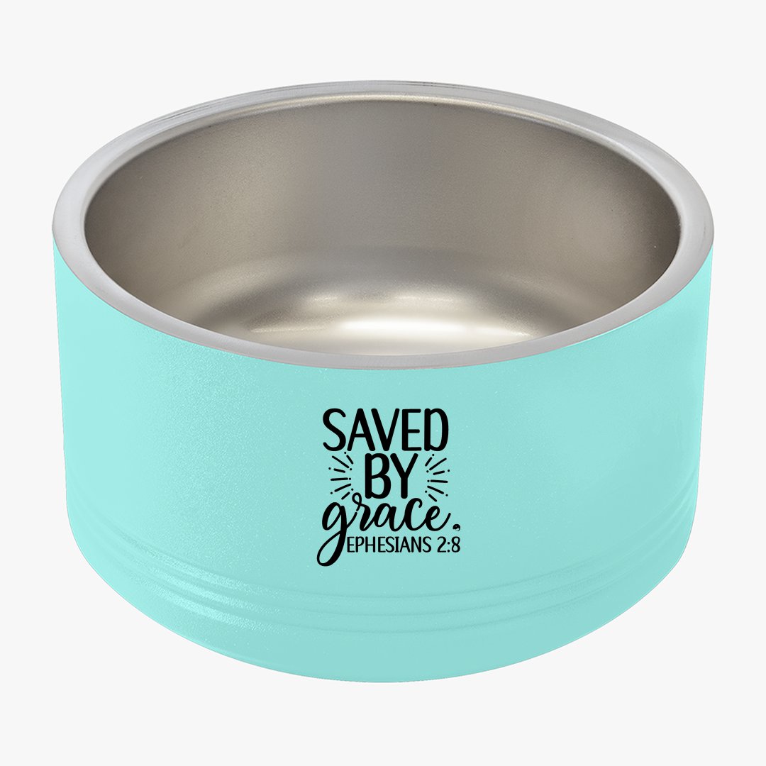 Pet Bowl Saved By Grace Ephesians