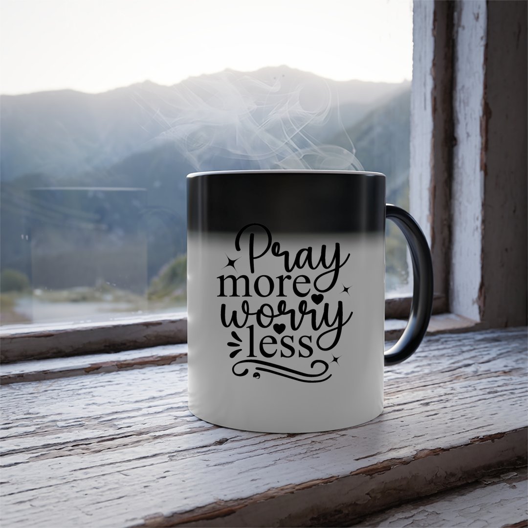 Mug Pray More Worry Less