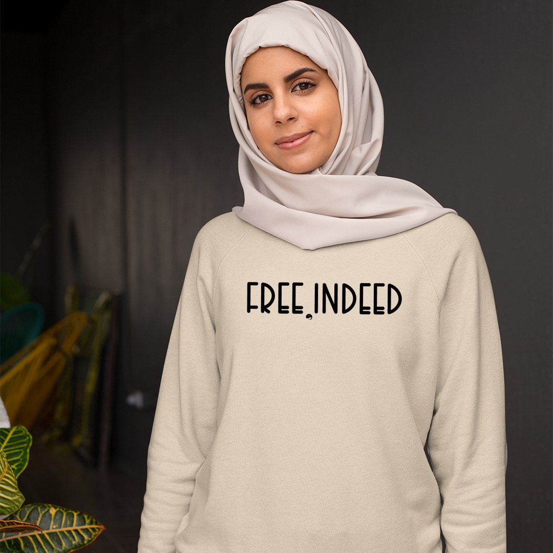 Sweatshirt Unisex Free Indeed