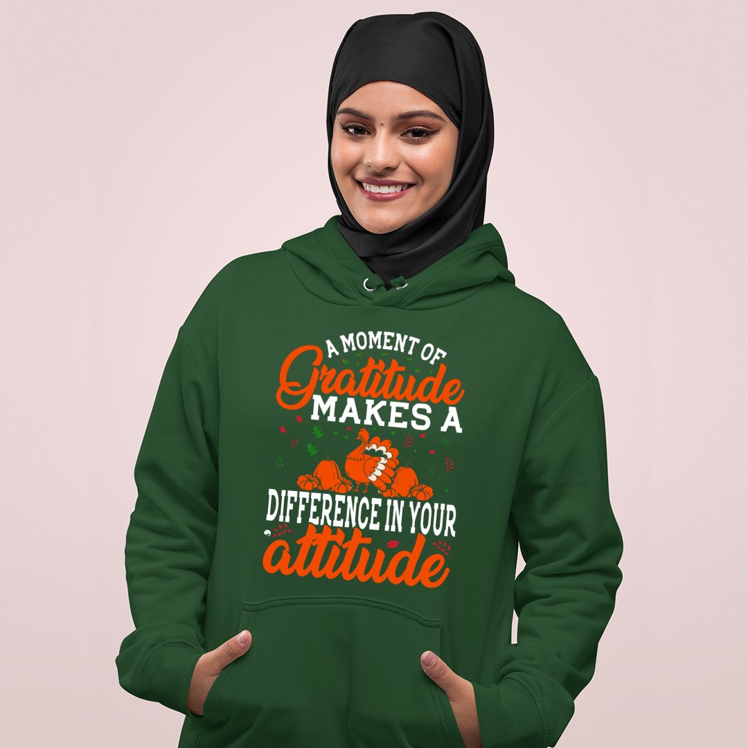 Hoodie Unisex Gratitude Makes A Difference