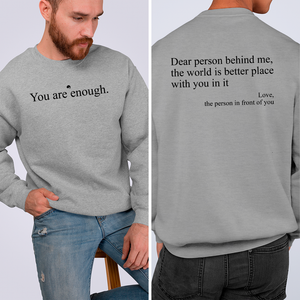 Sweatshirt Unisex You Are Enough