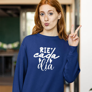 Sweatshirt Unisex Rie Cada Dia