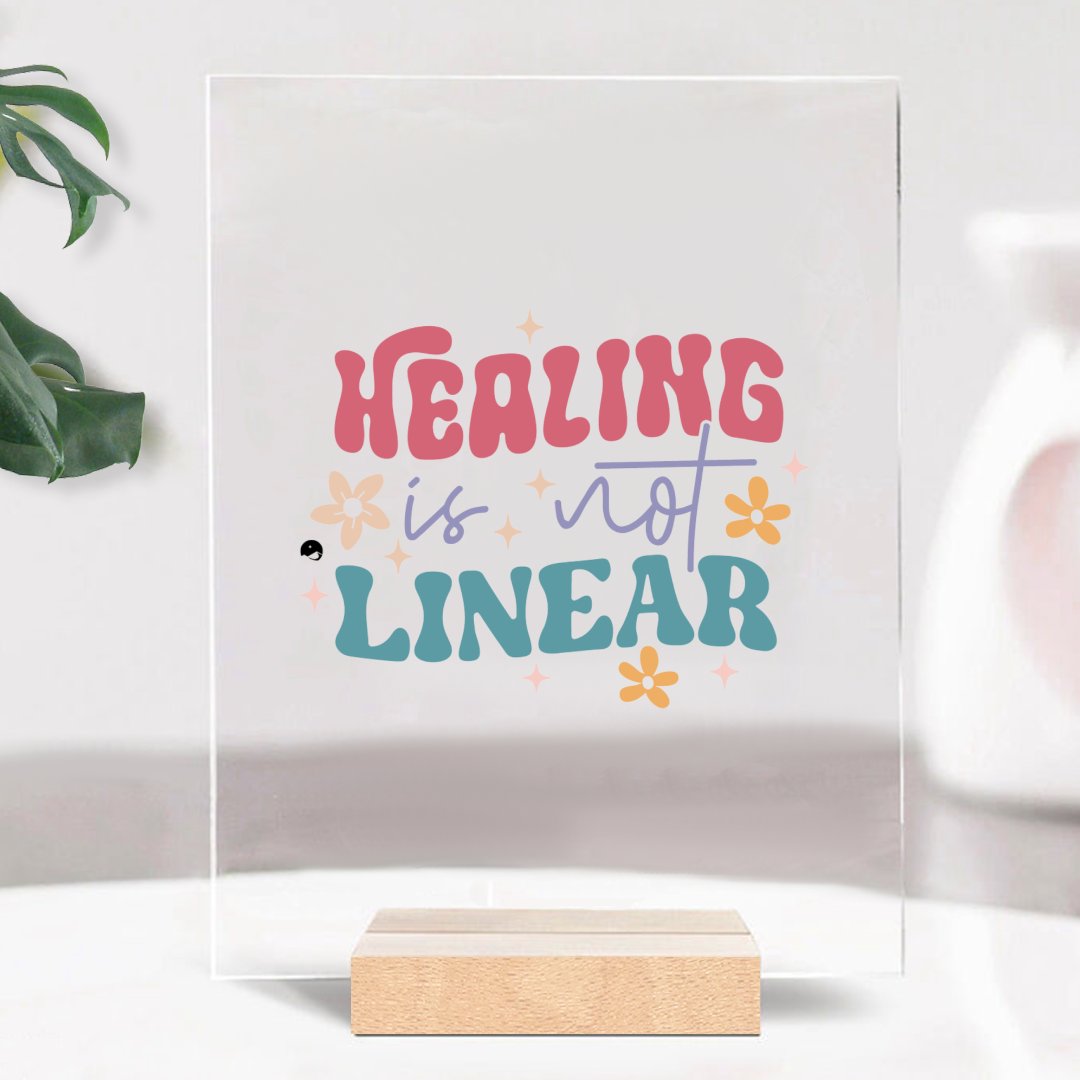 Glass Acrylic Healing Is Not Linear