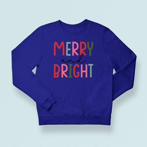 Sweatshirt Unisex Merry And Bright