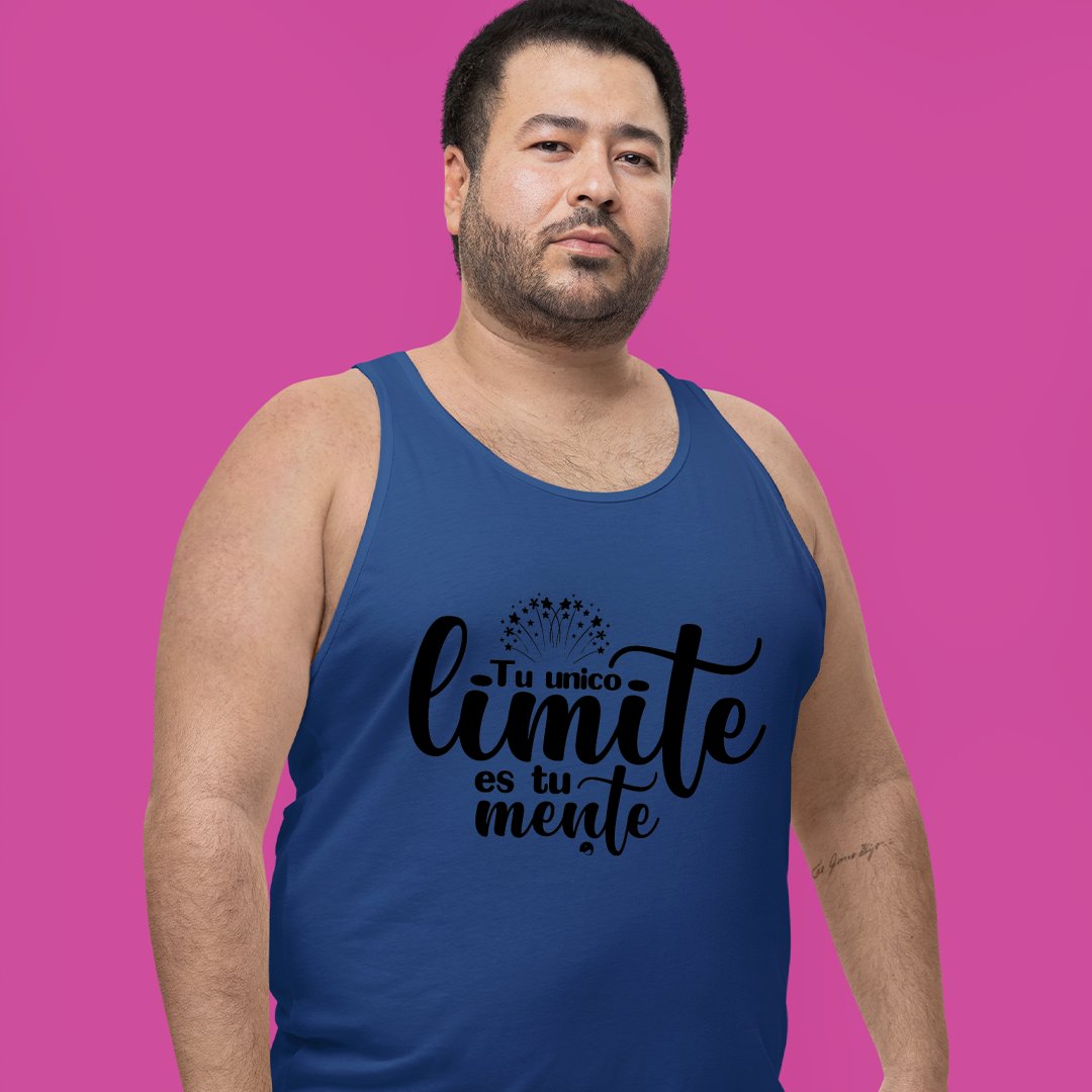 Unisex Jersey Tank Tu Unico Limite Es Tu Mente