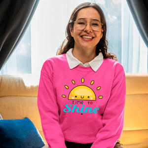 Sweatshirt Unisex Time To Shine