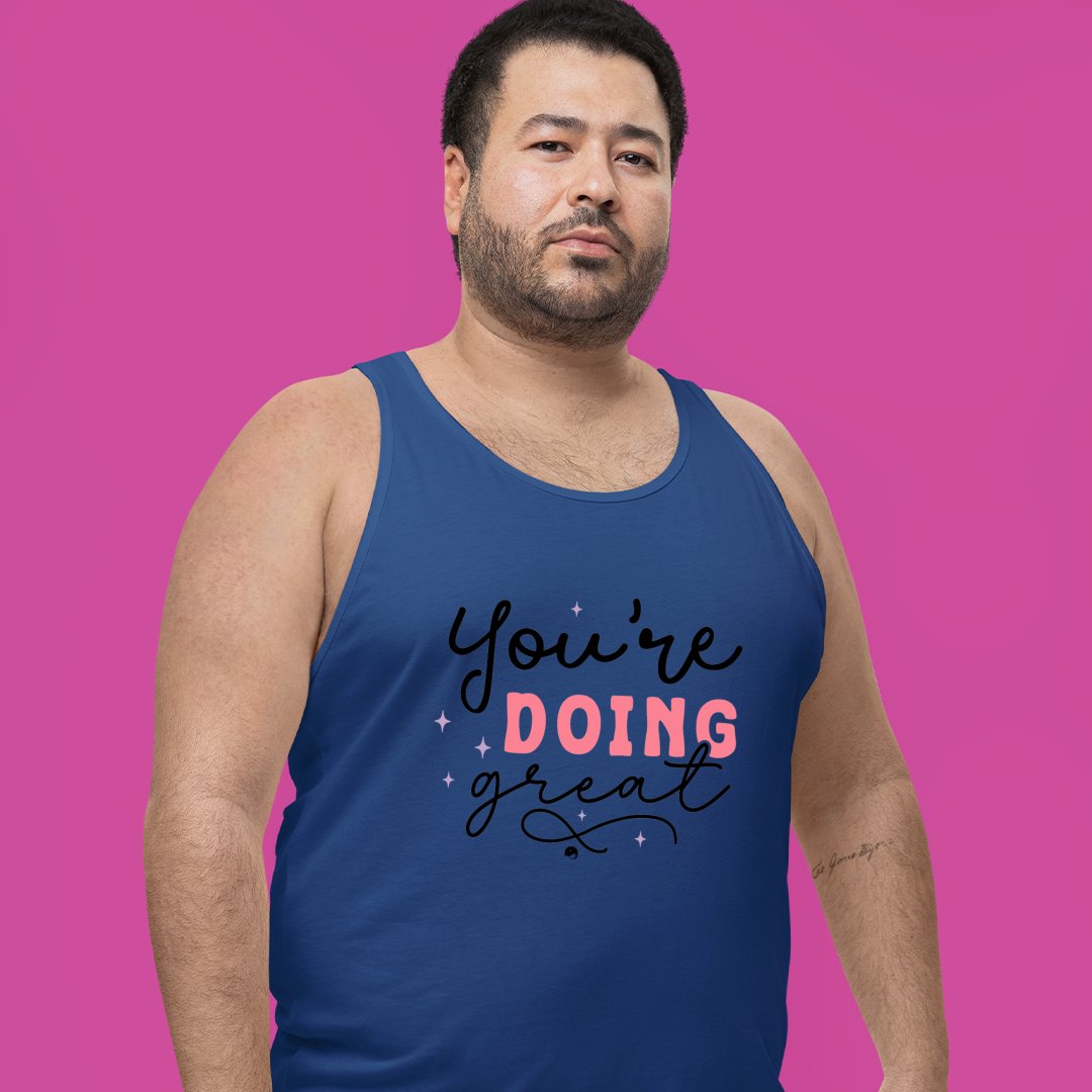 Unisex Jersey Tank You're Doing Great