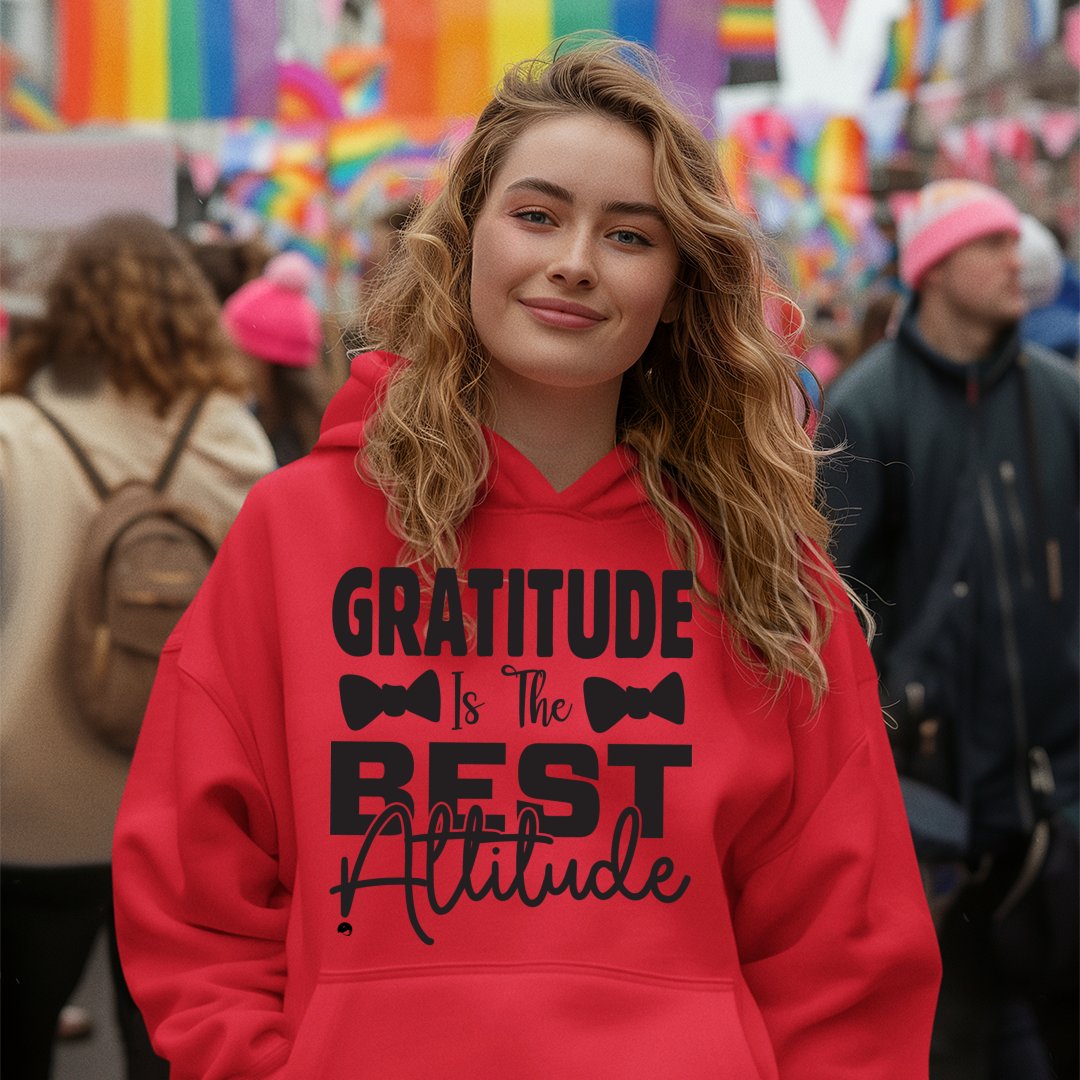 Hoodie Unisex Gratitude Is The Best Attitude