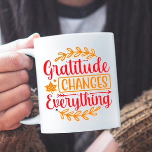 Mug Gratitude Changes Everything