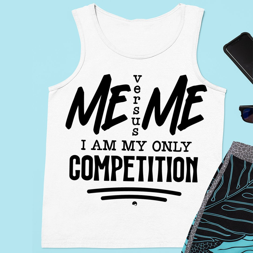 Unisex Jersey Tank I Am My Only Competition