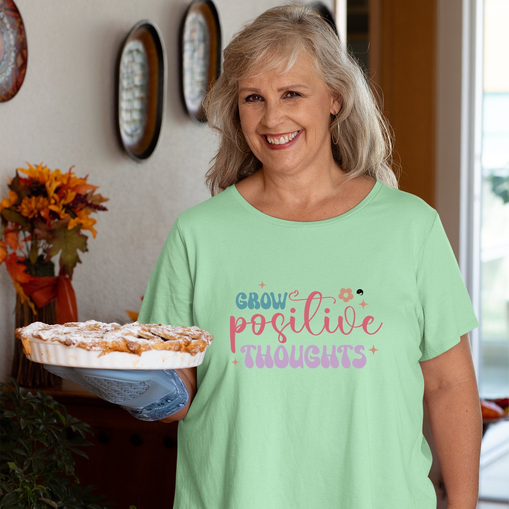 T-Shirt Grow Positive Thoughts