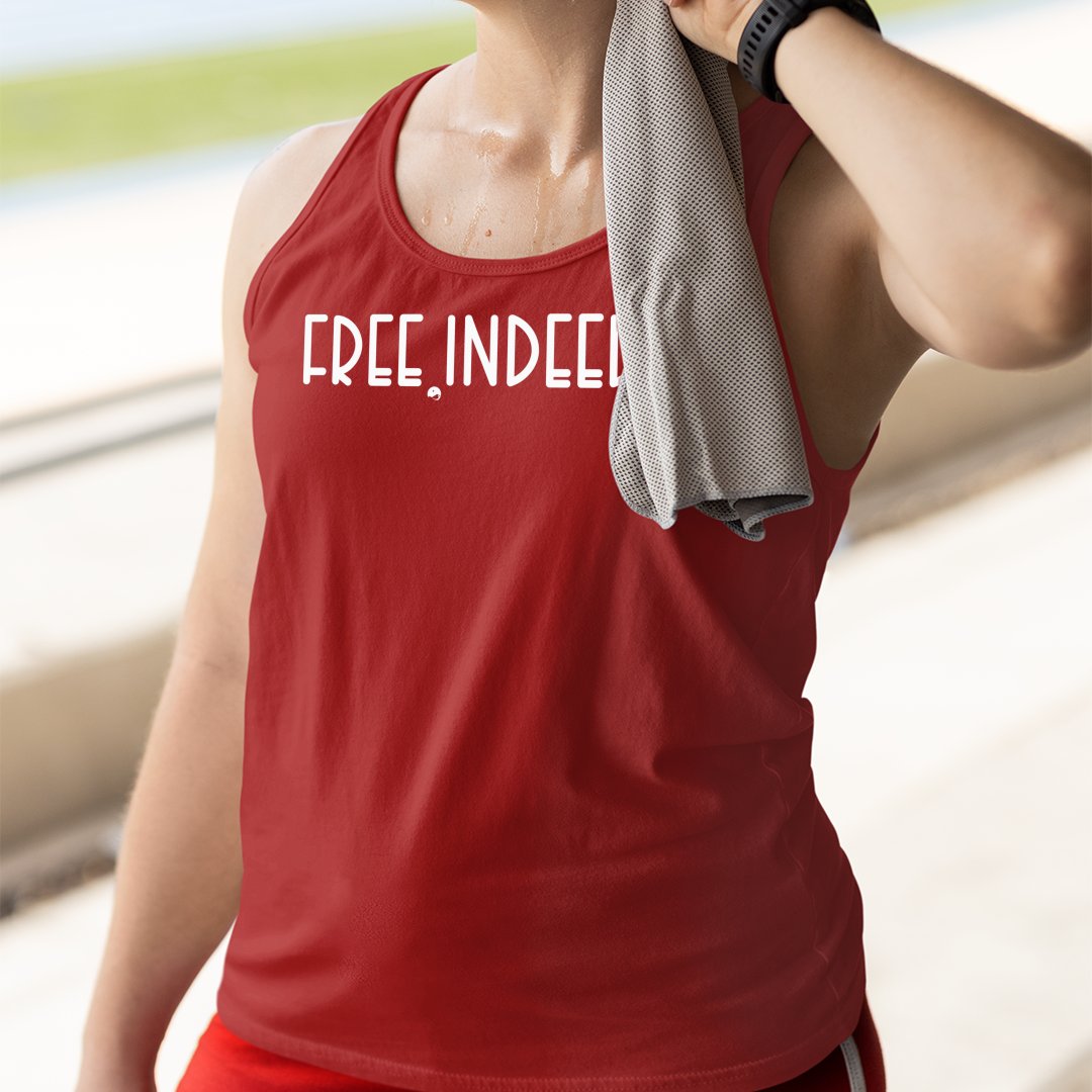 Unisex Jersey Tank Free Indeed